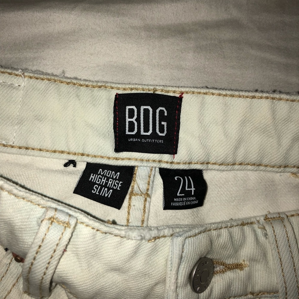 High waisted mom jeans
